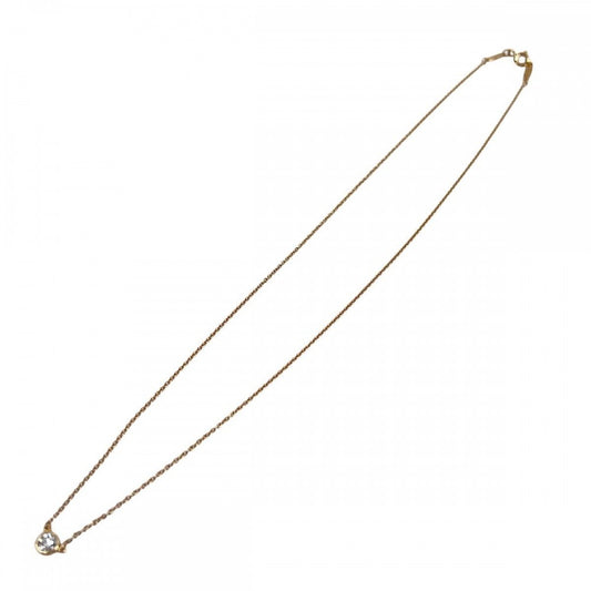 TIFFANY&Co. ティファニー ネックレス バイザヤード ペンダント ジュエリー アクセサリー Au750 K18ピンクゴールド ダイヤモンド0.22ct レディース 約1.8g【中古品】