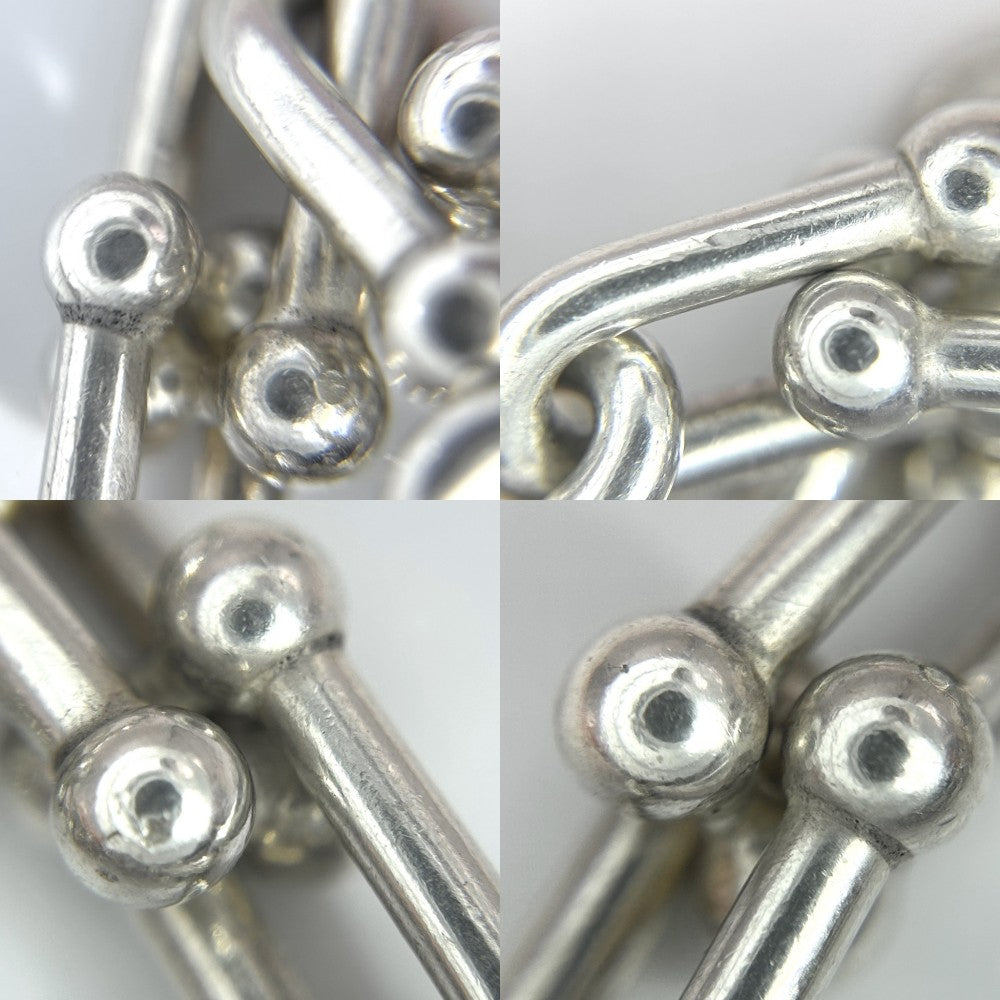 TIFFANY&Co. ティファニー ブレスレット ハードウェア ラージリンクブレスレット アクセサリー ジュエリー メンズ レディース 男女兼用 シルバー925 ユニセックス 約63.6g【中古品】