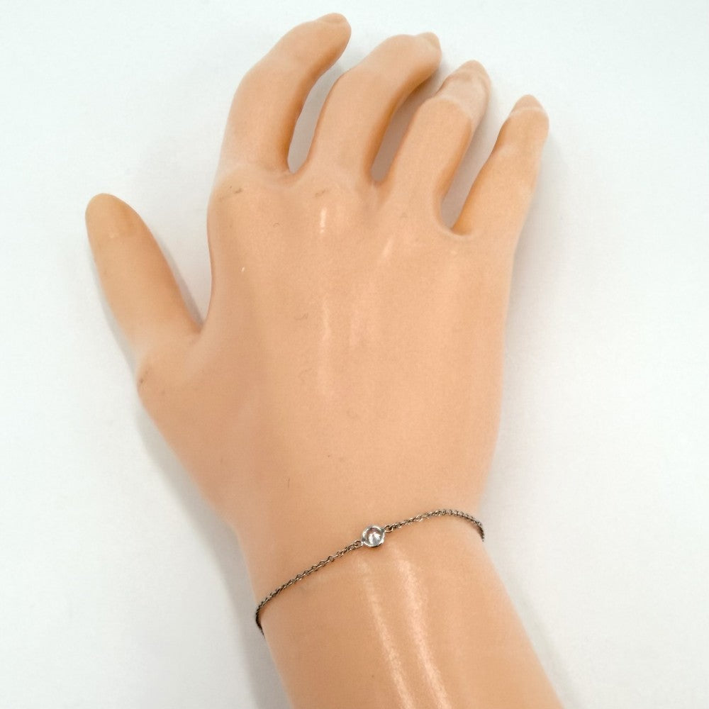 TIFFANY&Co. ティファニー ブレスレット エルサペレッティ バイザヤード ジュエリー アクセサリー Pt950プラチナ ダイヤモンド レディース 約1.2g【中古品】