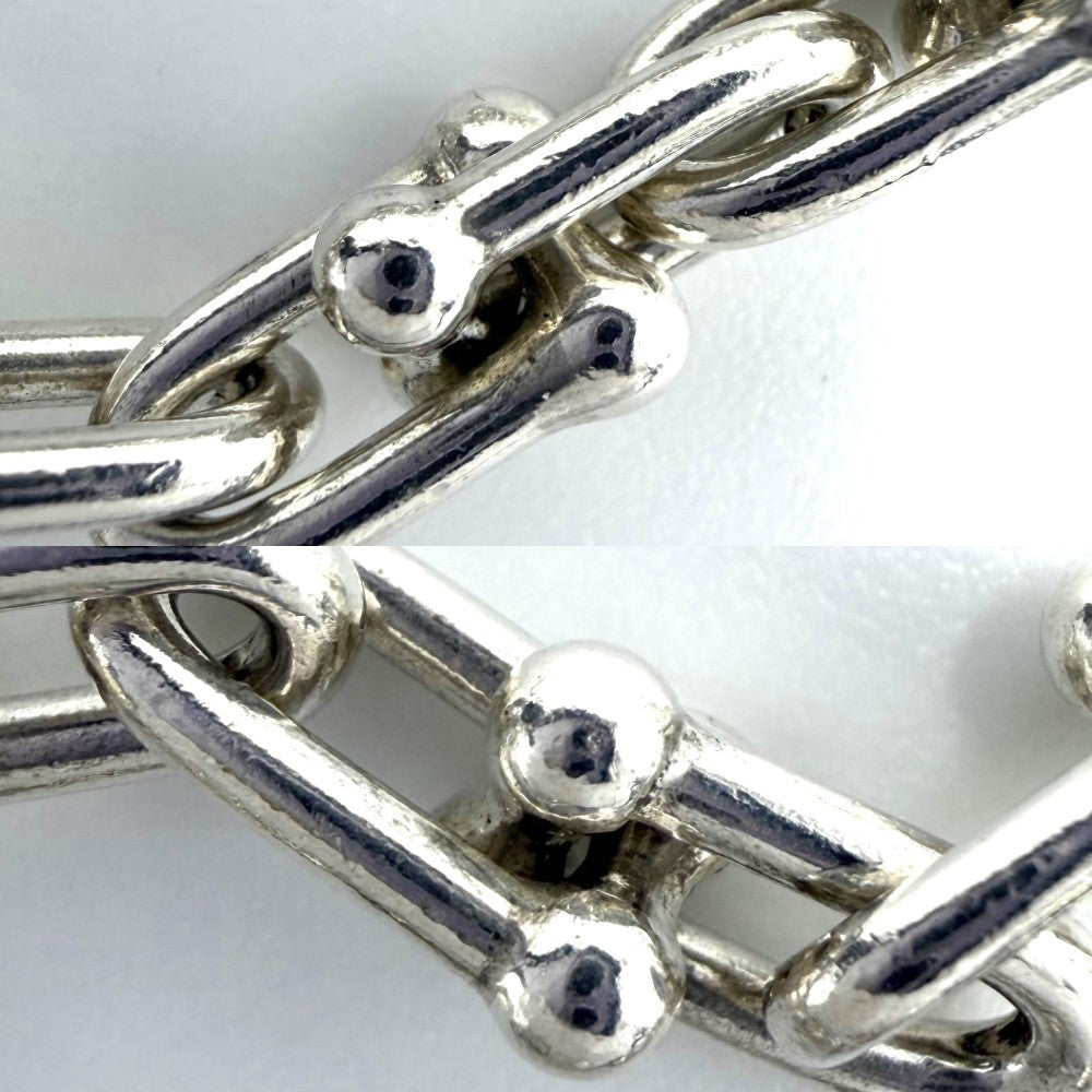 TIFFANY&Co. ティファニー ネックレス ハードウェア スモールリンク ジュエリー アクセサリー シルバー925 レディース 約42.3g【中古品】