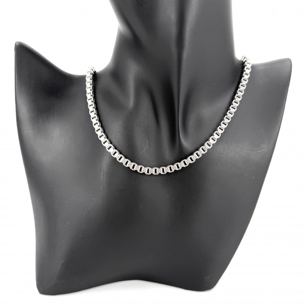 TIFFANY&Co. ティファニー ネックレス ベネチアン アクセサリー ジュエリー チェーン シルバー925 ユニセックス 約39.1g【中古品】