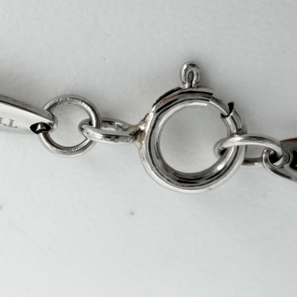 TIFFANY&Co. ティファニー ネックレス バイザヤード ハート ジュエリー アクセサリー 一粒ダイヤ エルサペレッティ Pt950プラチナ ダイヤモンド レディース 約2.7g【中古品】