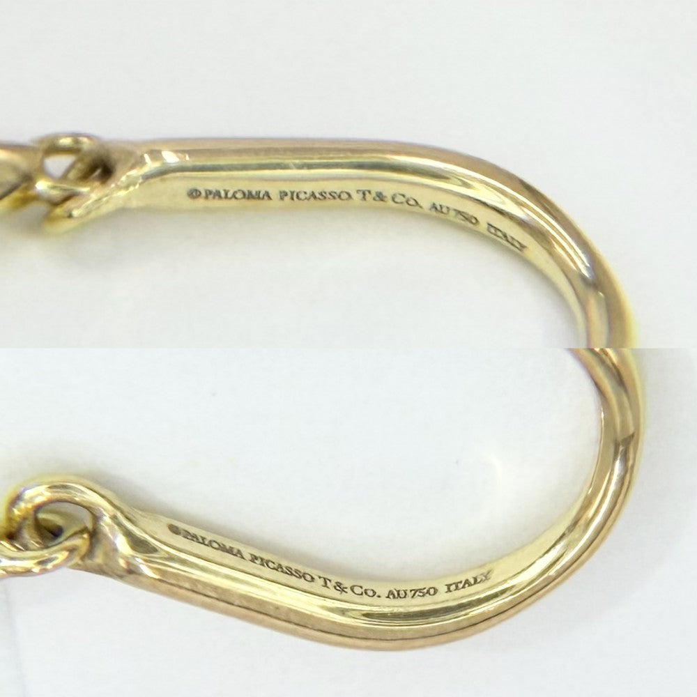 【開店SALE】 TIFFANY&Co. ティファニー ピアス パロマピカソ ヴェネチア ルーチェ ジュエリー アクセサリー 18金YG Au750 K18イエローゴールド レディース 約3.6g【中古品】