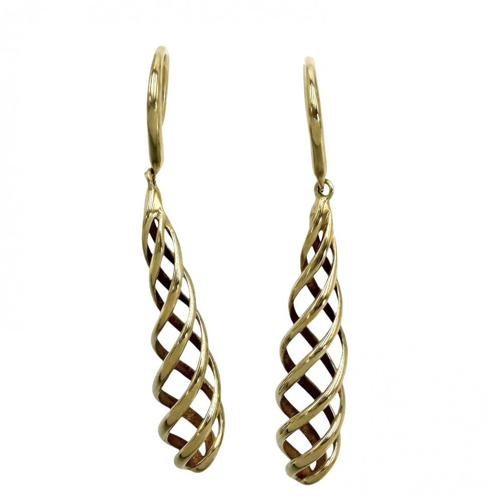 【開店SALE】 TIFFANY&Co. ティファニー ピアス パロマピカソ ヴェネチア ルーチェ ジュエリー アクセサリー 18金YG Au750 K18イエローゴールド レディース 約3.6g【中古品】