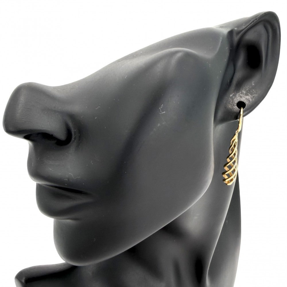 【開店SALE】 TIFFANY&Co. ティファニー ピアス パロマピカソ ヴェネチア ルーチェ ジュエリー アクセサリー 18金YG Au750 K18イエローゴールド レディース 約3.6g【中古品】