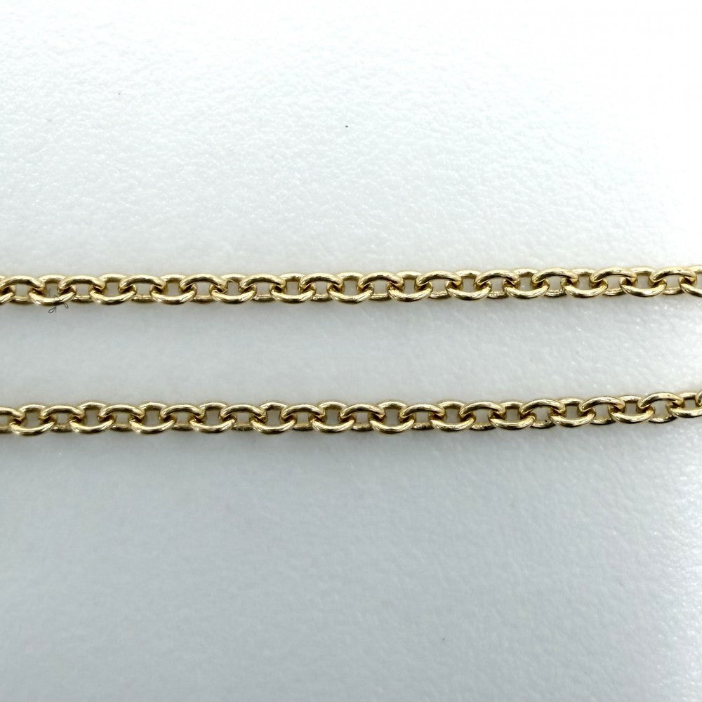 TIFFANY&Co. ティファニー ネックレス ノット ジュエリー アクセサリー 18金YG Au750 K18イエローゴールド レディース 約3.9g【中古品】