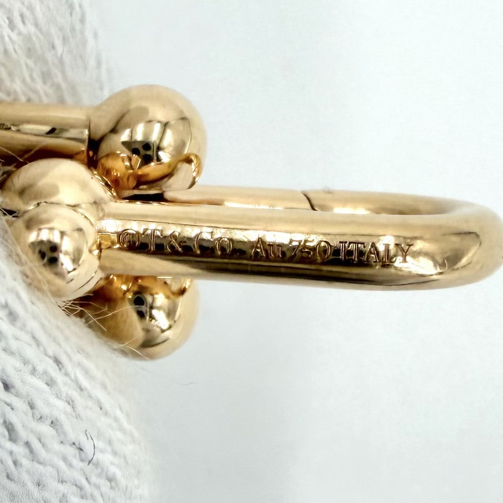 TIFFANY&Co. ティファニー ブレスレット ハードウェア ミディアム アクセサリー ジュエリー 18金PG Au750 K18ピンクゴールド レディース 約25.4g【中古品】