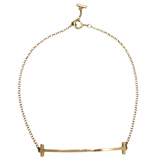 TIFFANY&Co. ティファニー ブレスレット Tスマイル アクセサリー ジュエリー Au750 18金PG K18ピンクゴールド レディース 約2.6g【中古品】