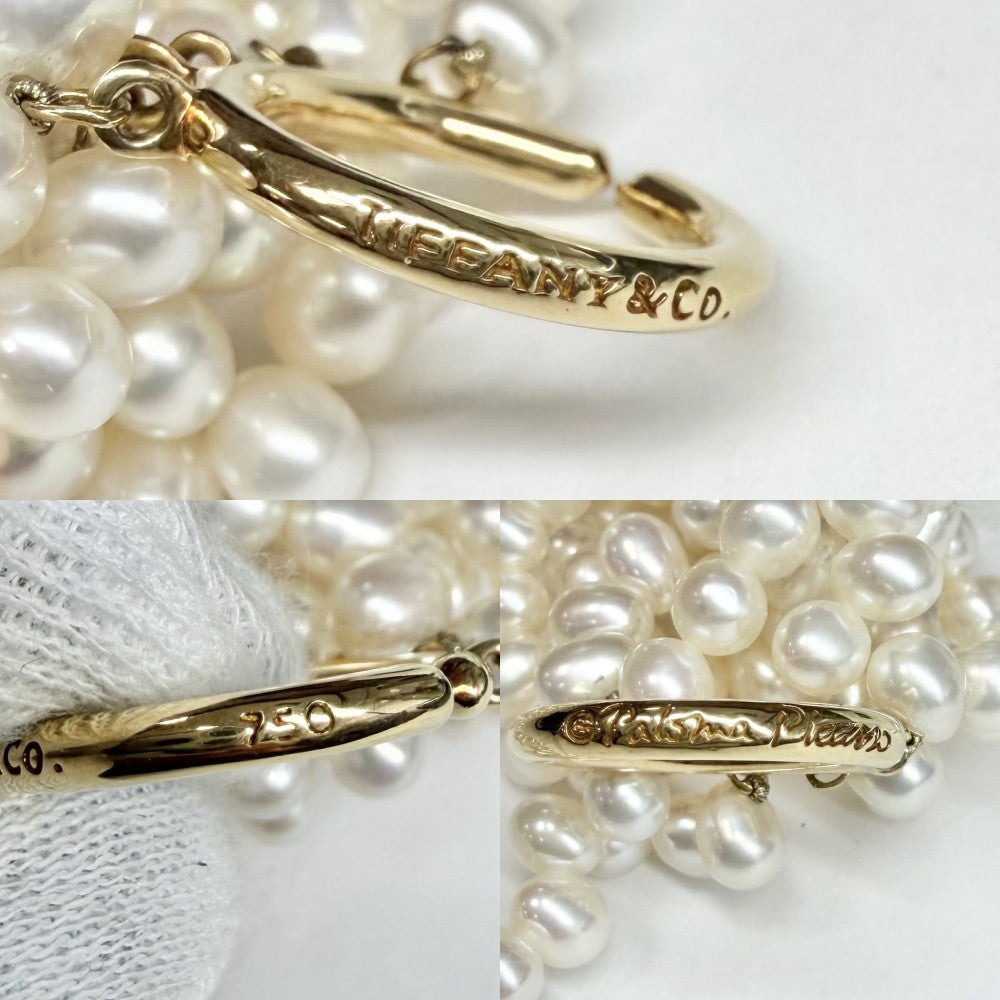 TIFFANY&Co. ティファニー ネックレス パロマ・ピカソ トルセード ジュエリー アクセサリー Au750 18金YG K18イエローゴールド パール レディース 約198.6g【中古品】