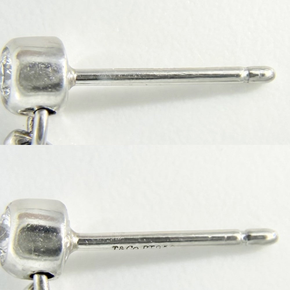 TIFFANY&Co. ティファニー ピアス ピアスセット エルサペレッティ ティアドロップ スウィング ジュエリー アクセサリー Pt950プラチナ ダイヤモンド レディース 約5.1g【中古品】
