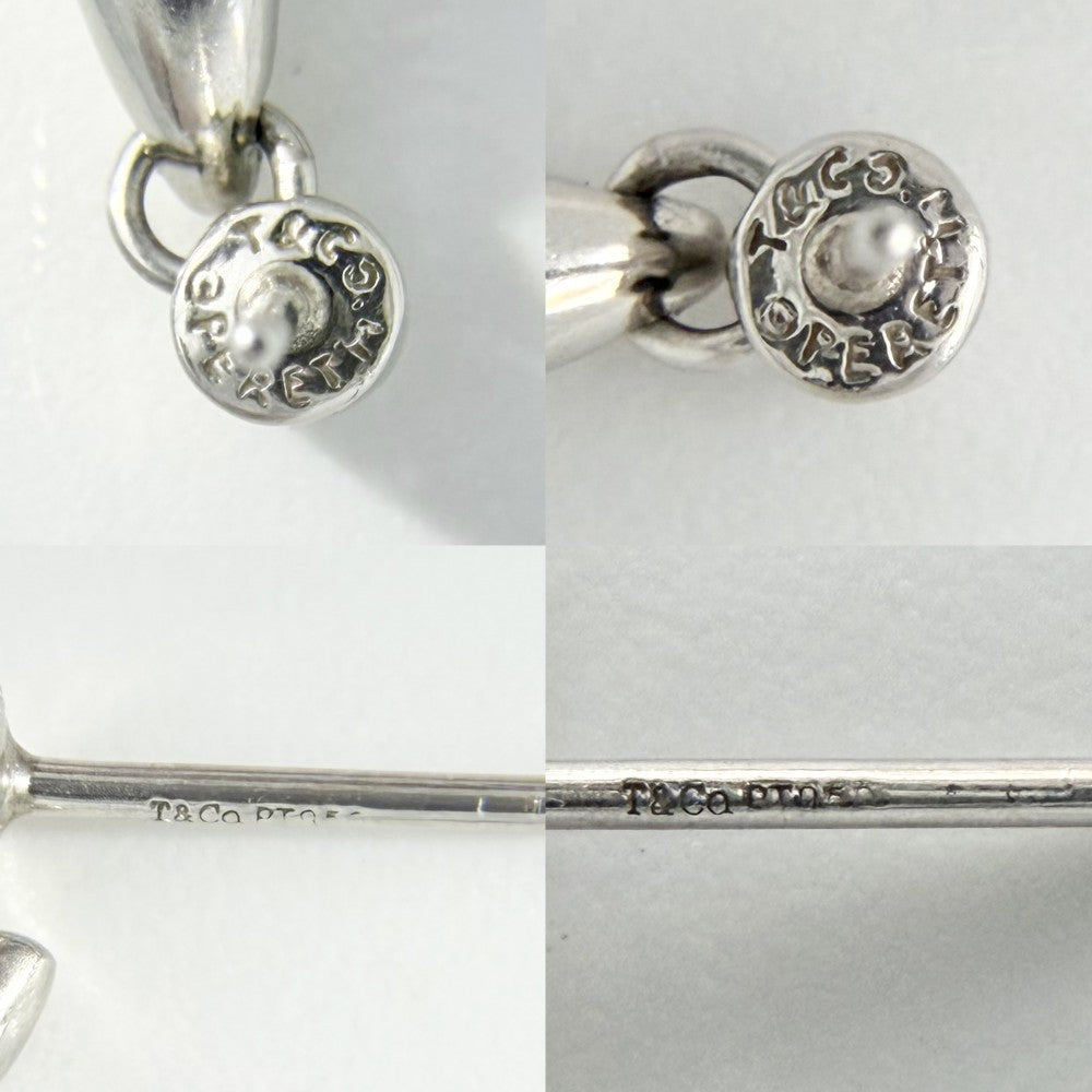 TIFFANY&Co. ティファニー ピアス ピアスセット エルサペレッティ ティアドロップ スウィング ジュエリー アクセサリー Pt950プラチナ ダイヤモンド レディース 約5.1g【中古品】