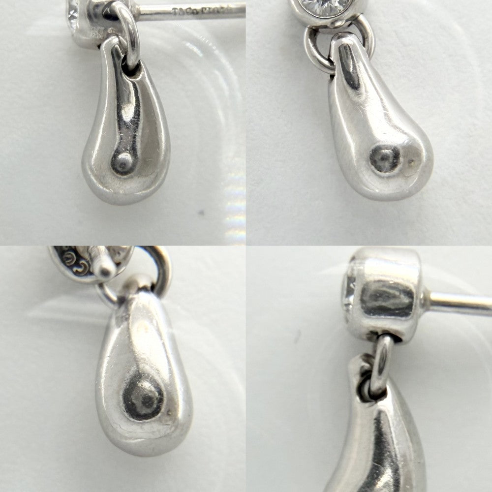 TIFFANY&Co. ティファニー ピアス ピアスセット エルサペレッティ ティアドロップ スウィング ジュエリー アクセサリー Pt950プラチナ ダイヤモンド レディース 約5.1g【中古品】