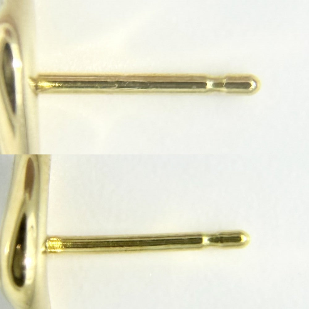 TIFFANY&Co. ティファニー ピアス エルサ・ペレッティ オープン ハート スタッド ピアス ジュエリー アクセサリー 18金YG Au750 K18イエローゴールド 60018073 レディース 約2.9g【中古品】