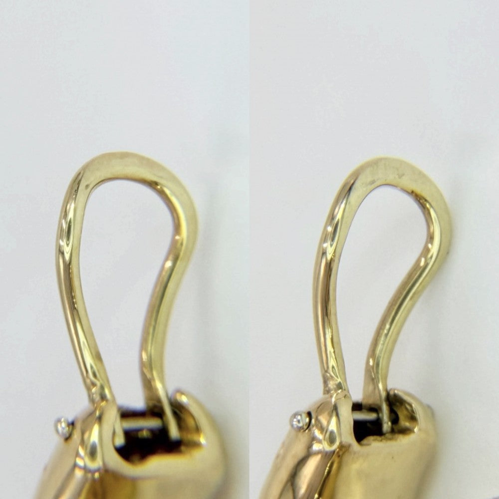 TIFFANY&Co. ティファニー イヤリング ドッツ 18金YG Au750 ジュエリー アクセサリー K18イエローゴールド ダイヤモンド レディース 約15.1g【中古品】