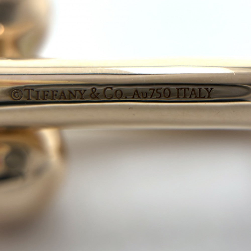 TIFFANY&Co. ティファニー ピアス ハードウェア ラージリンク ジュエリー アクセサリー Au750 18金PG K18ピンクゴールド レディース 約11.3g【中古品】