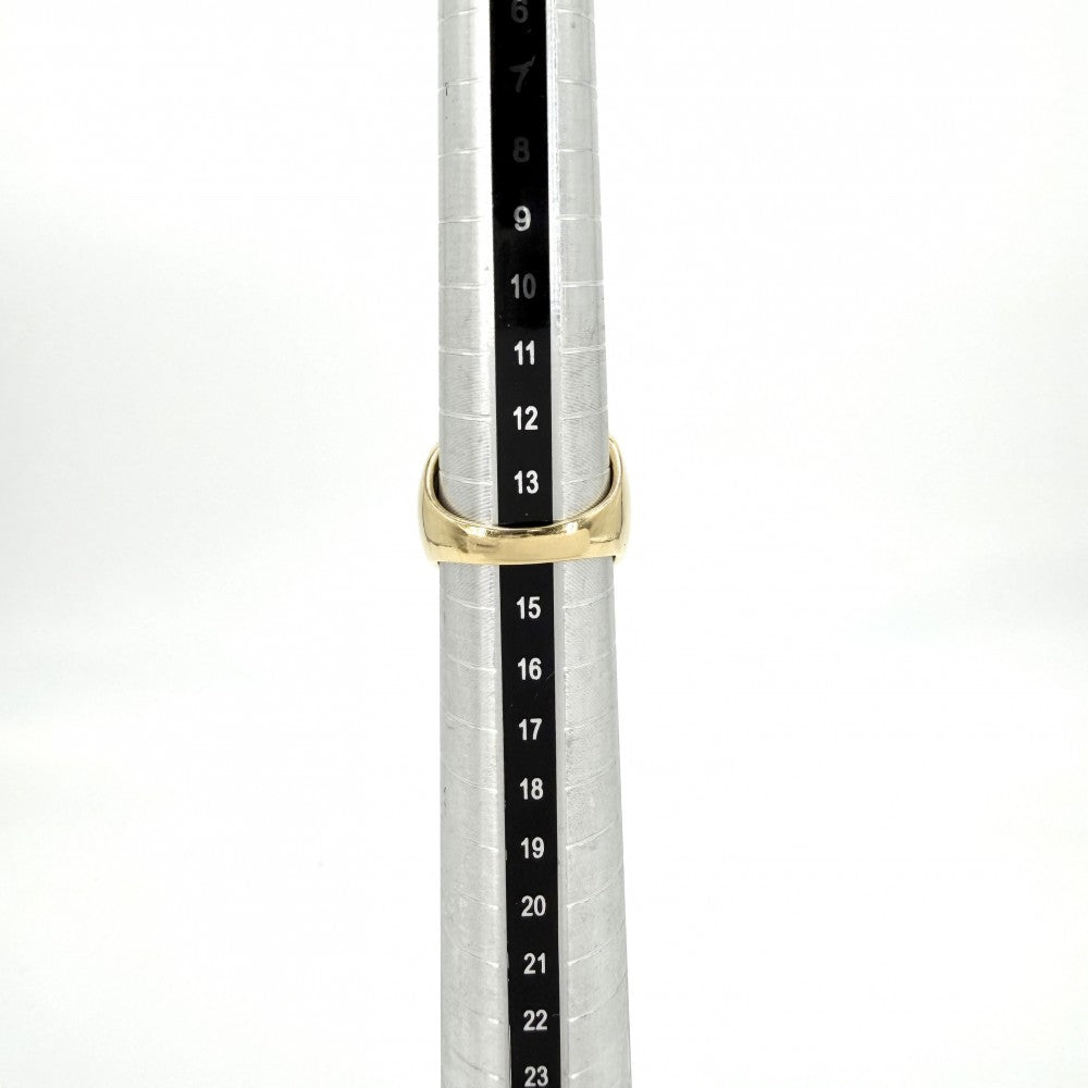 BVLGARI ブルガリ 指輪 ピラミデ ジュエリー アクセサリー リング Au750 18金YG K18イエローゴールド ブルートパーズ 約14号 ライトブルー レディース 約16.3g【中古品】