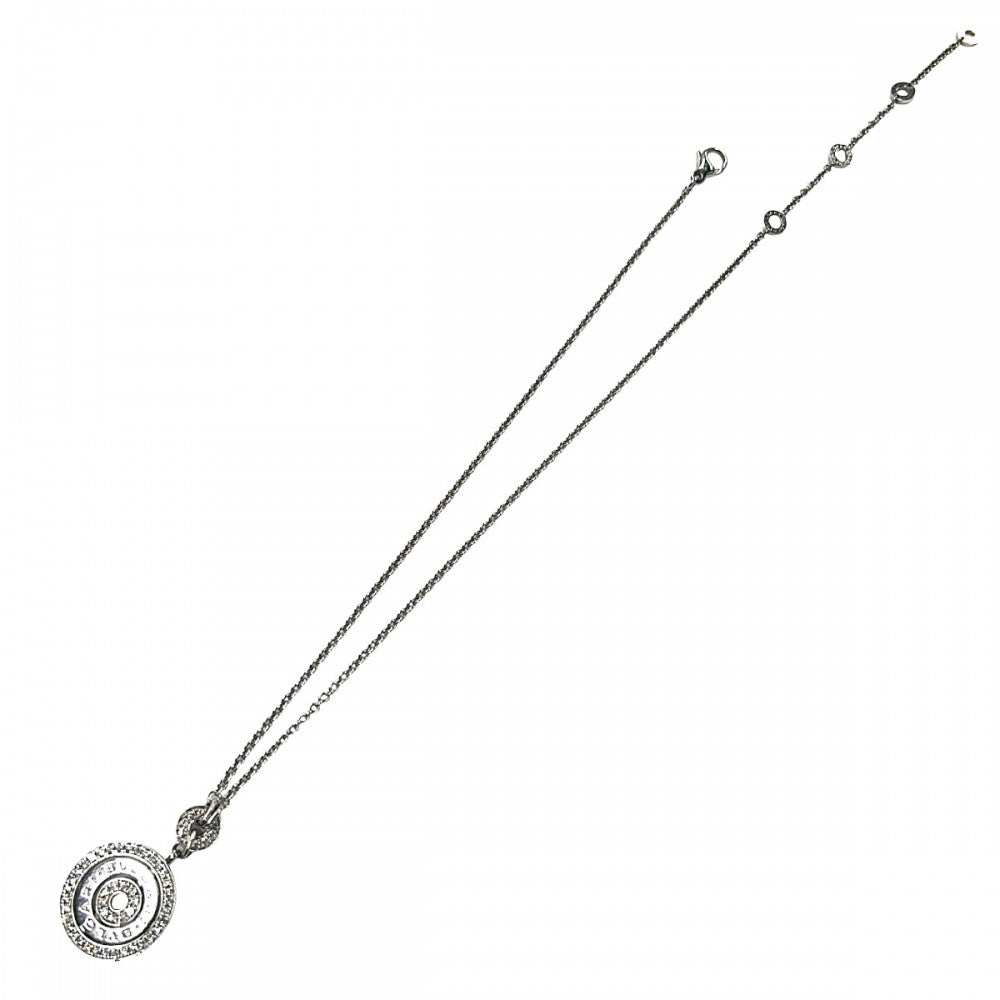 BVLGARI ブルガリ ネックレス アストラーレ チェルキ ペンダント アクセサリー 18金WG 750 ジュエリー K18ホワイトゴールド ダイヤモンド レディース 約18.8g【中古品】