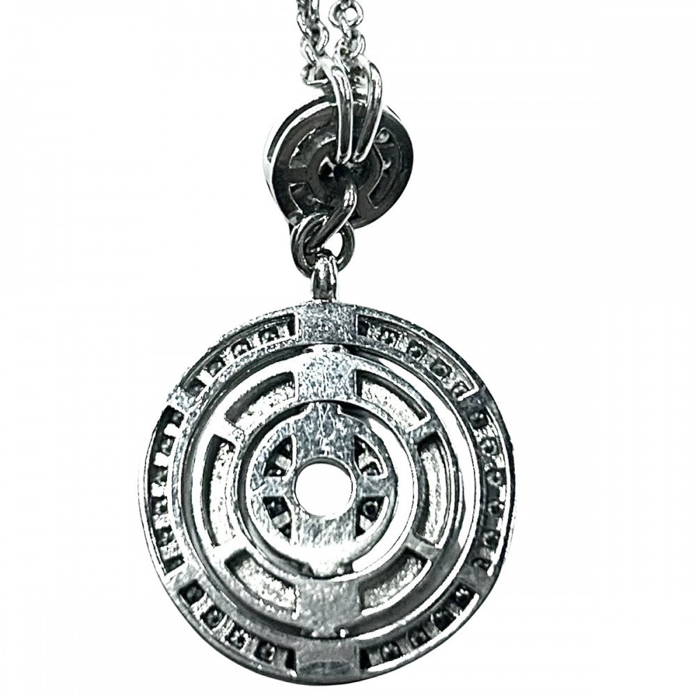BVLGARI ブルガリ ネックレス アストラーレ チェルキ ペンダント アクセサリー 18金WG 750 ジュエリー K18ホワイトゴールド ダイヤモンド レディース 約18.8g【中古品】