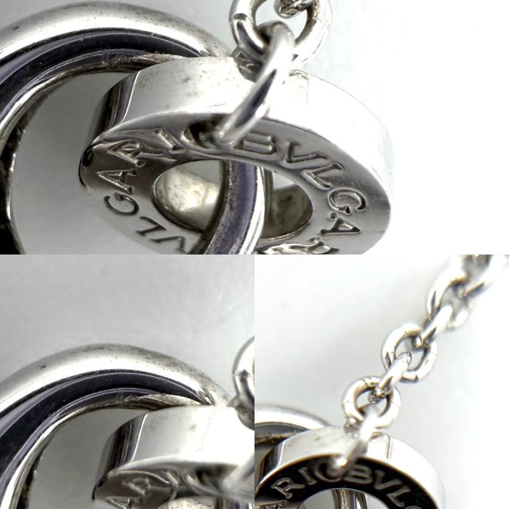 BVLGARI ブルガリ ネックレス セーブザチルドレン ビーゼロワン ペンダント アクセサリー メンズ レディース シルバー925 ユニセックス 約9.6g【中古品】