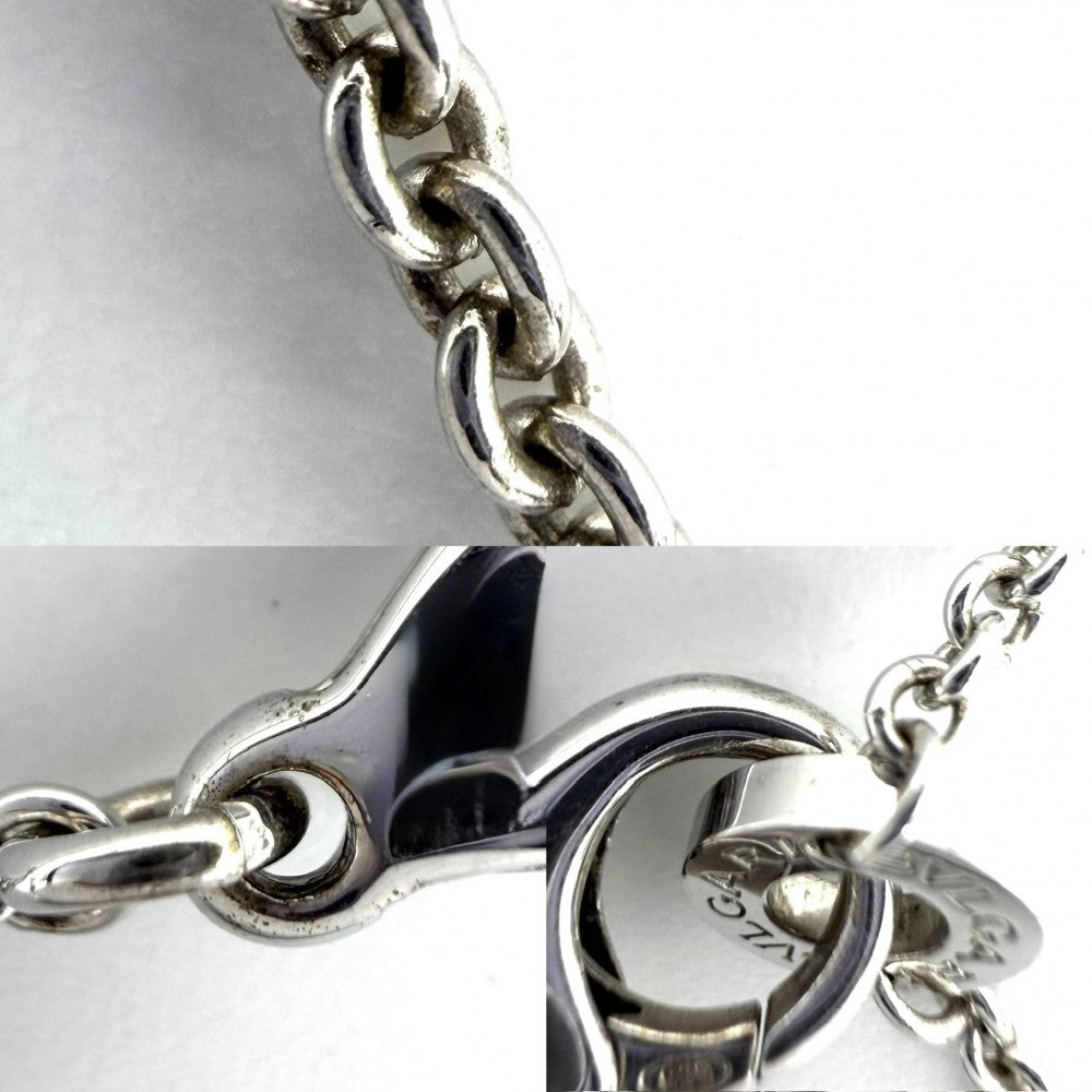 BVLGARI ブルガリ ネックレス セーブザチルドレン ビーゼロワン ペンダント アクセサリー メンズ レディース シルバー925 ユニセックス 約9.6g【中古品】