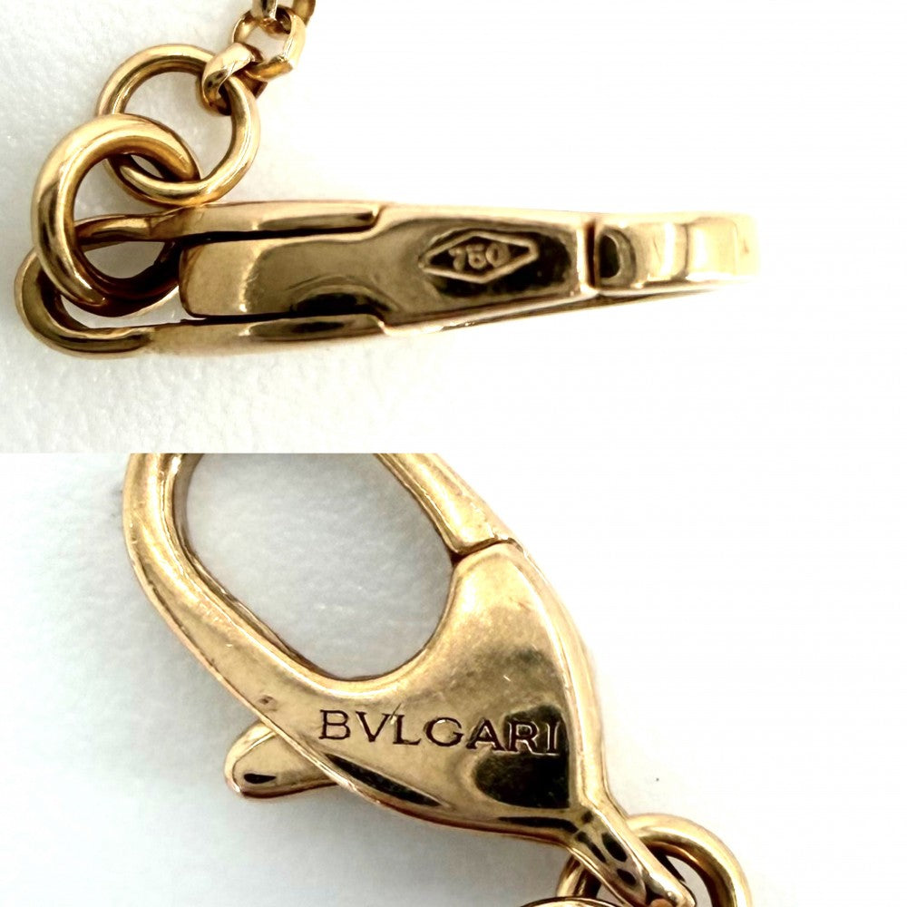 【開店SALE】 BVLGARI ブルガリ ネックレス B-zero1 ビーゼロワン　ミニ ペンダント アクセサリー 18金PG 750 ジュエリー K18ピンクゴールド レディース 約7.6g【中古品】