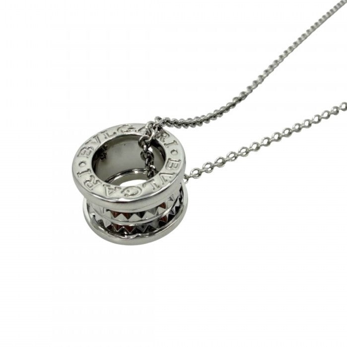 BVLGARI ブルガリ ネックレス ビーゼロワン セーブ・ザ・チルドレン ジュエリー アクセサリー シルバー925 ユニセックス 約10.5g【中古品】