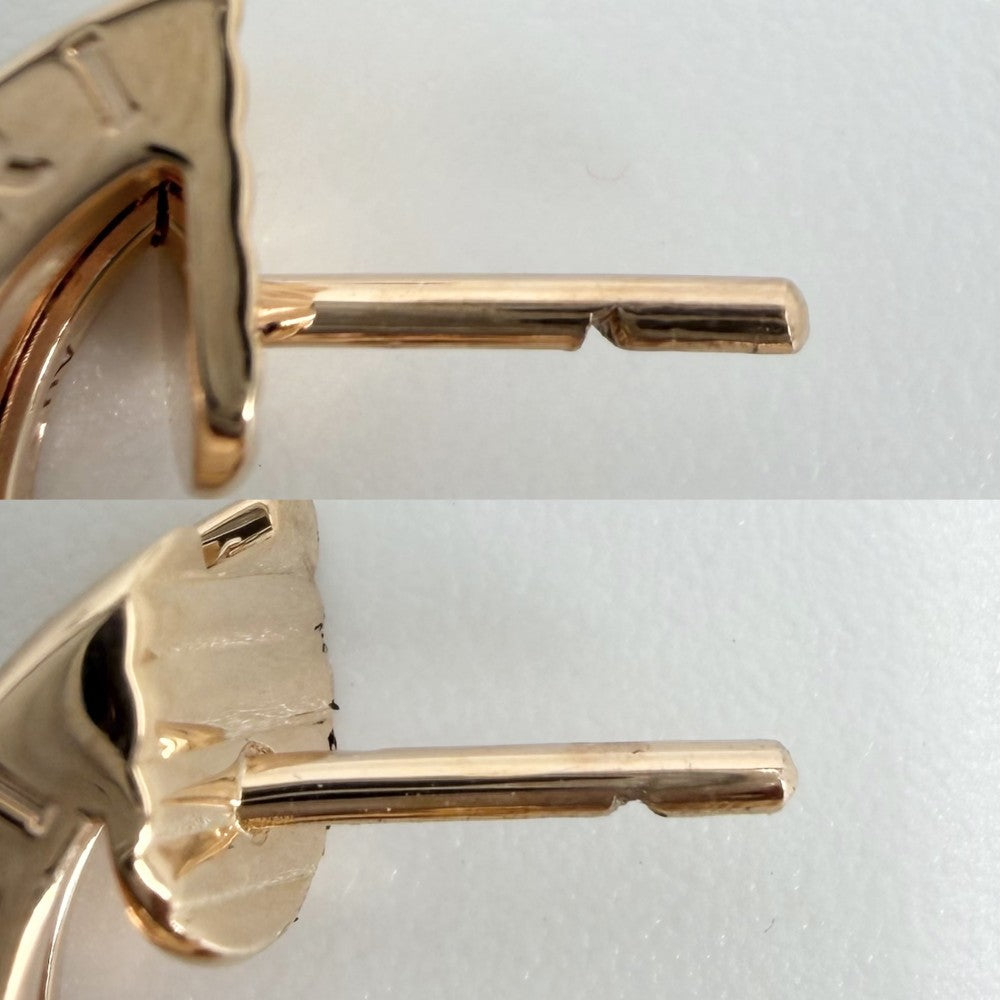 BVLGARI ブルガリ ピアス ビーゼロワン アクセサリー ジュエリー B-zero1 18金PG Au750 K18ピンクゴールド レディース 約8.3g【中古品】