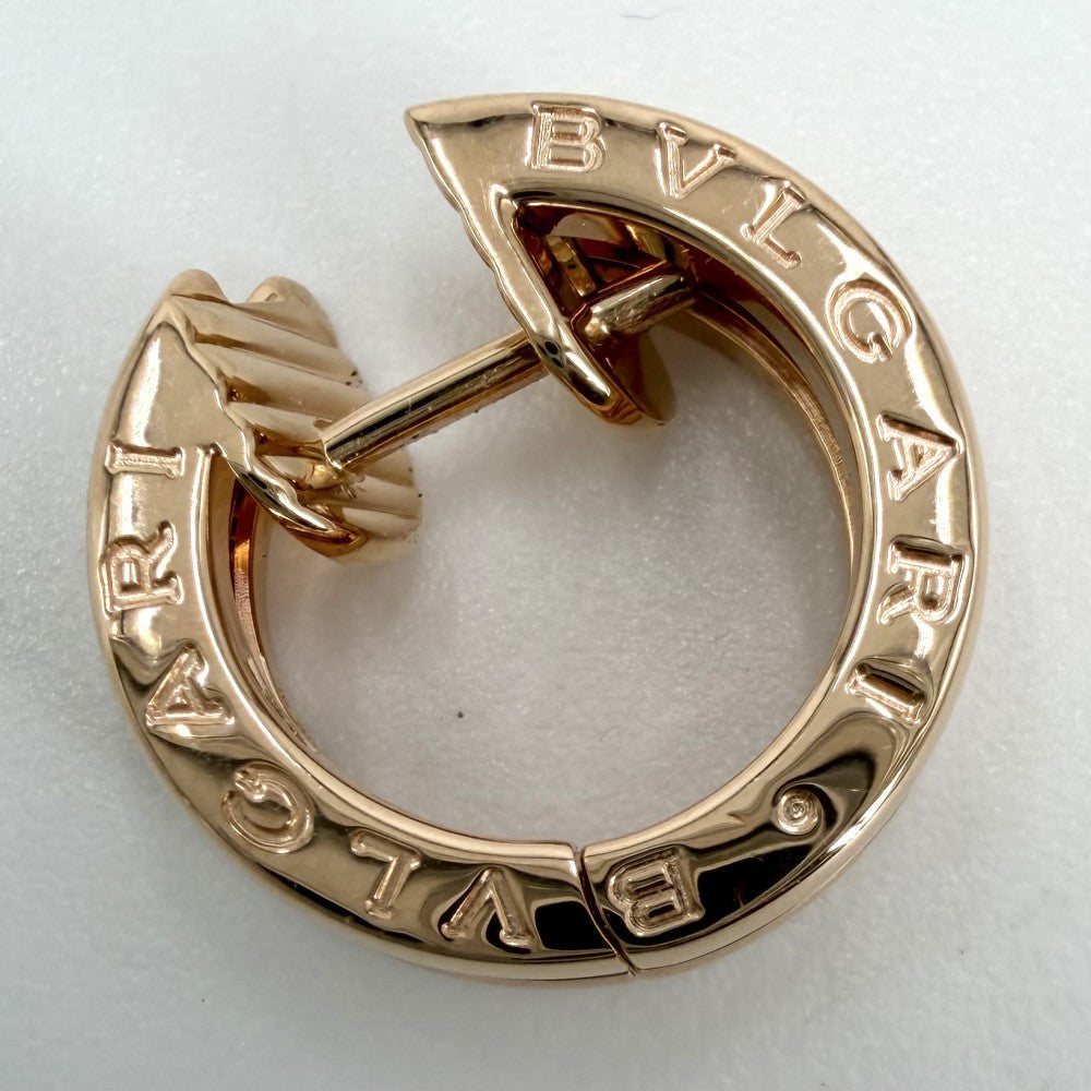 BVLGARI ブルガリ ピアス ビーゼロワン アクセサリー ジュエリー B-zero1 18金PG Au750 K18ピンクゴールド レディース 約8.3g【中古品】