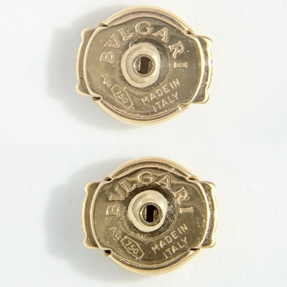 BVLGARI ブルガリ ピアス スイング ディーヴァ ドリーム ジュエリー アクセサリー 18金PG Au750 K18ピンクゴールド ダイヤモンド0.07ct 350740 ホワイト 白 レディース 約5.7g【中古品】