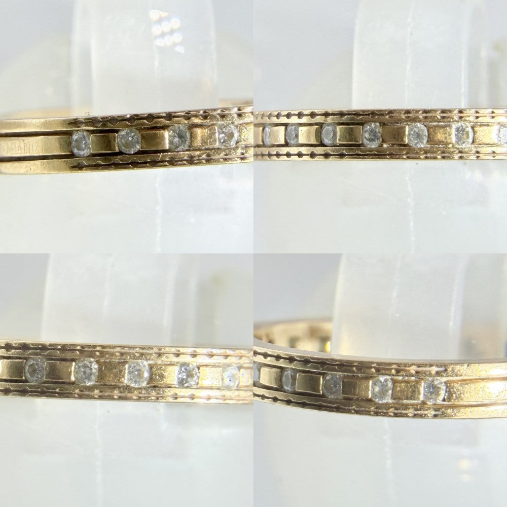 Damiani ダミアーニ 指輪 ベルエポックダイヤリング ジュエリー アクセサリー 18金PG 750 K18ピンクゴールド ダイヤモンド 約6.5号 ゴールド レディース 約2.2g【中古品】