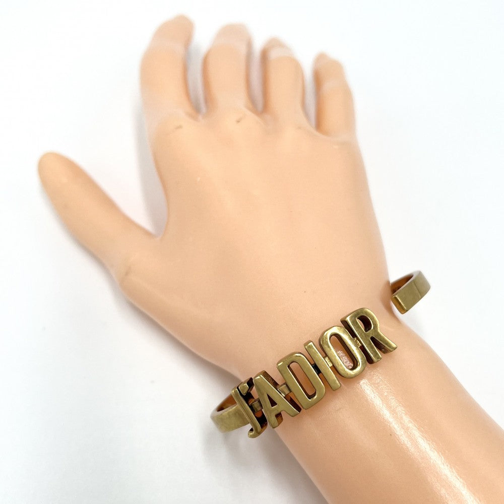 Christian Dior クリスチャンディオール バングル J'ADIOR ジャディオール アクセサリー ブレスレット ゴールド レディース 約21.2g【中古品】