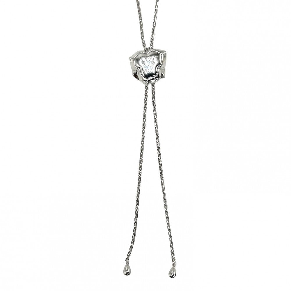 【開店SALE】 PIAGET ピアジェ ネックレス ローズペンダントネックレス ジュエリー アクセサリー Au750 18金WG K18ホワイトゴールド ダイヤモンド シルバー レディース 約17.2g【中古品】
