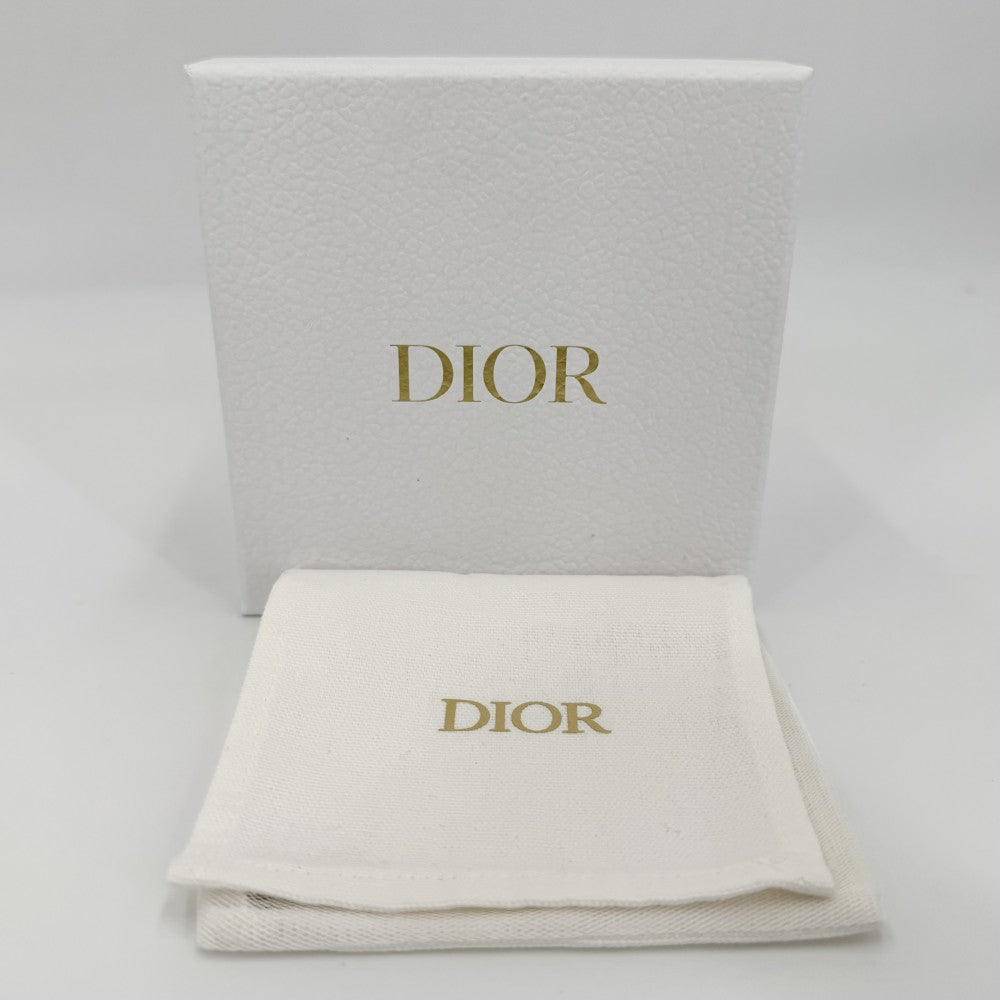 Dior ディオール ネックレス Clair D Lune ハート アクセサリー ペンダント クリスタル メタル ピンクゴールド レディース 約4.8g【中古品】