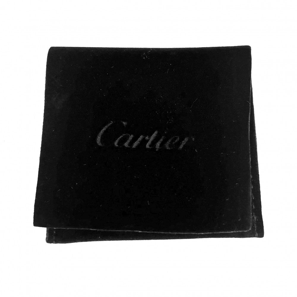 CARTIER カルティエ ブレスレット スリーカラー トリニティ アクセサリー ジュエリー Au750 18金YG WG PG K18イエローゴールド K18ホワイトゴールド K18ピンクゴールド ブラック 黒 レディース 約3.0g【中古品】