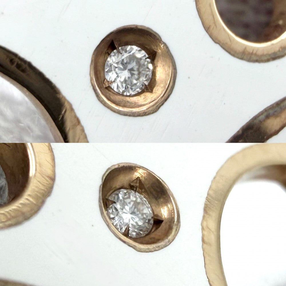 Damiani ダミアーニ ネックレス ダミアニッシマ サークル ジュエリー アクセサリー 18金PG Au750 K18ピンクゴールド ダイヤモンド レディース 約10.2g【中古品】