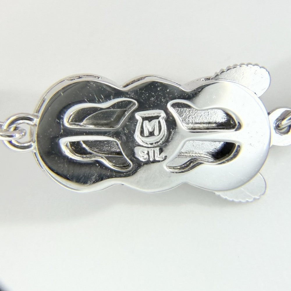 【開店SALE】 MIKIMOTO ミキモト ネックレス チャーム付き ジュエリー アクセサリー 真珠 フォーマル 冠婚葬祭 シルバー パール約0.5mm レディース 約35.0g【中古品】