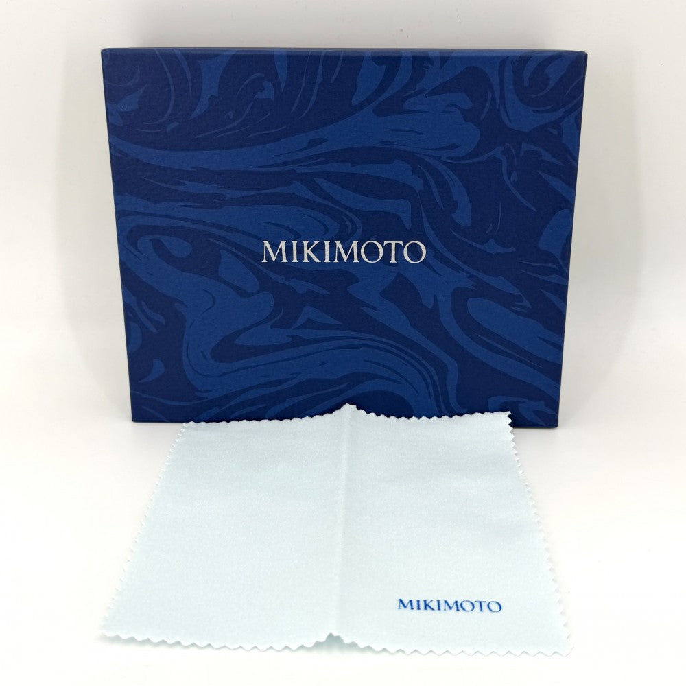 【開店SALE】 MIKIMOTO ミキモト ネックレス チャーム付き ジュエリー アクセサリー 真珠 フォーマル 冠婚葬祭 シルバー パール約0.5mm レディース 約35.0g【中古品】