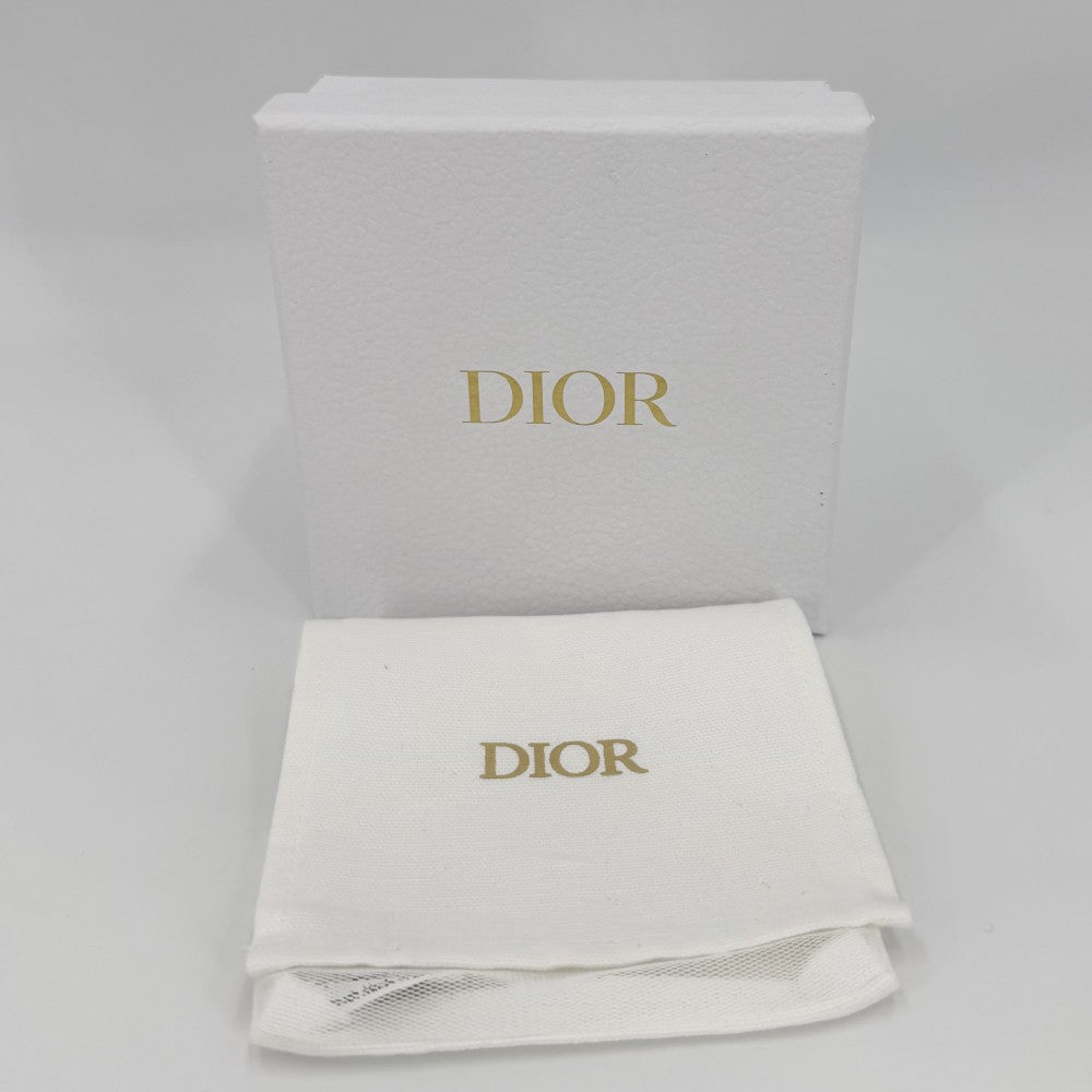 Dior ディオール ネックレス 2連 Petit CD ダブル アクセサリー 星 スター ラインストーン ゴールド レディース 約8.2g【中古品】