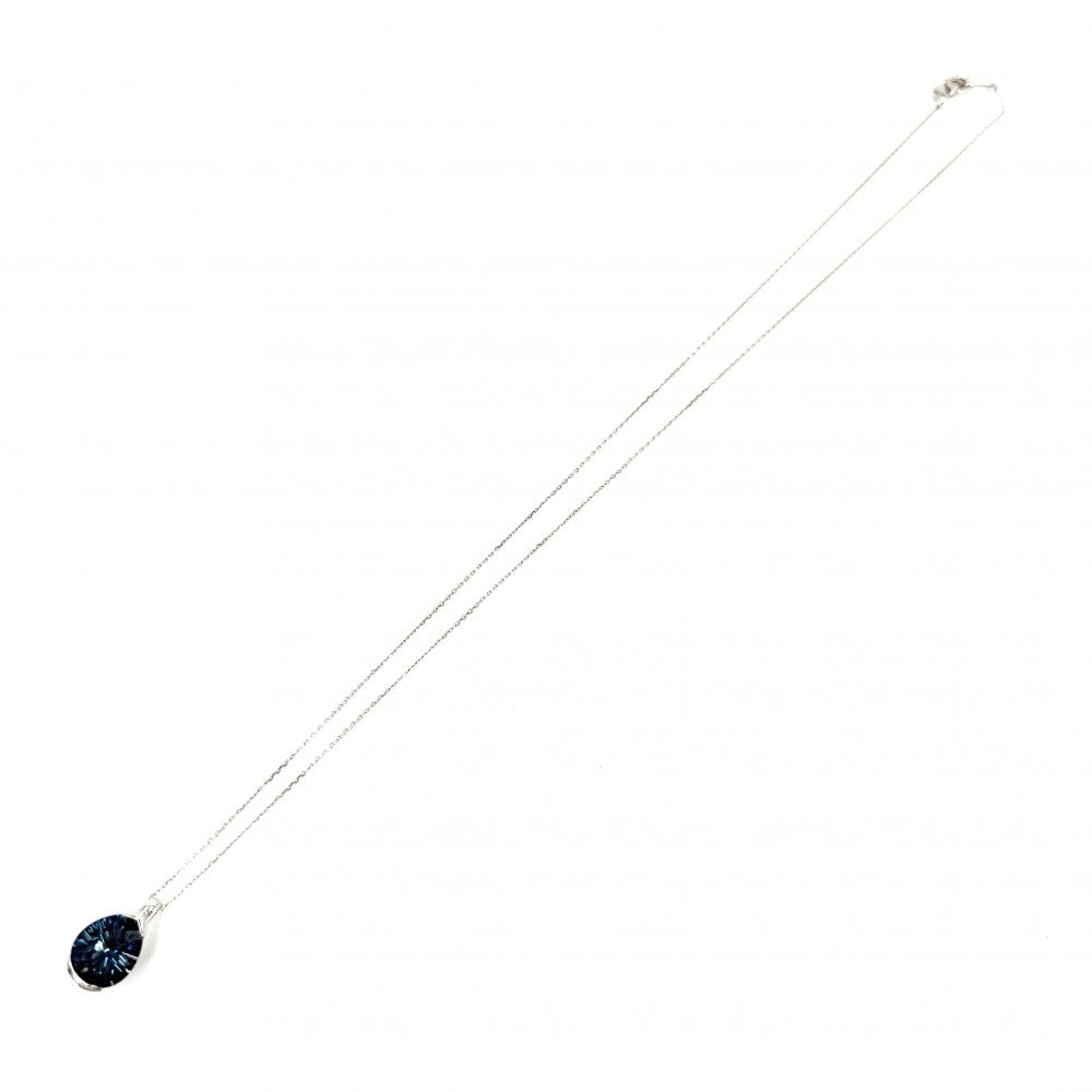 TASAKI タサキ ネックレス ルミノ ペンダント アクセサリー ジュエリー 18金WG Au750 K18ホワイトゴールド ブルートパーズ レディース 約6.0g【中古品】
