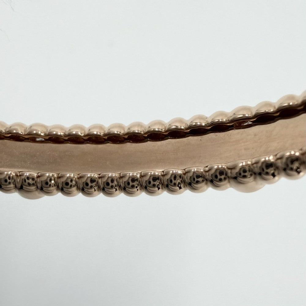 Van Cleef & Arpels ヴァンクリーフ＆アーペル ブレスレット ペルレ スウィートクローバー ミディアム ジュエリー アクセサリー 18金PG Au750 K18ピンクゴールド ダイヤモンド VCARP6X200 レディース 約16.9g【中古品】