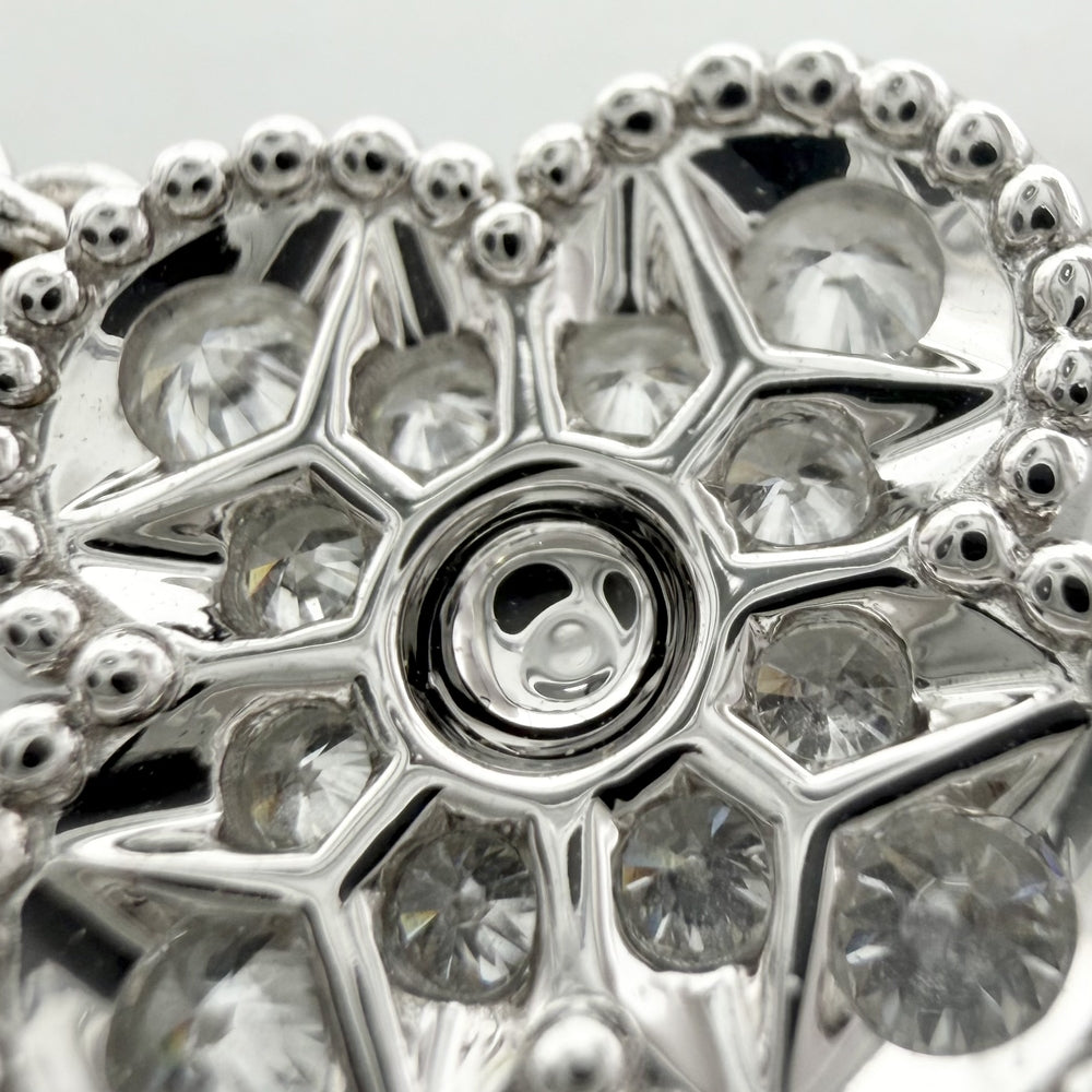 Van Cleef & Arpels ヴァンクリーフ＆アーペル ブレスレット ヴィンテージ アルハンブラ ジュエリー アクセサリー K18ホワイトゴールド ダイヤモンド60石2.41ct VCARA41500 レディース 約13.6g【中古品】