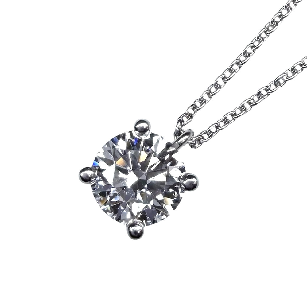 GRAFF グラフ ネックレス ジュエリー アクセサリー 18金WG Au750 K18ホワイトゴールド ダイヤモンド レディース 約4.5g【中古品】