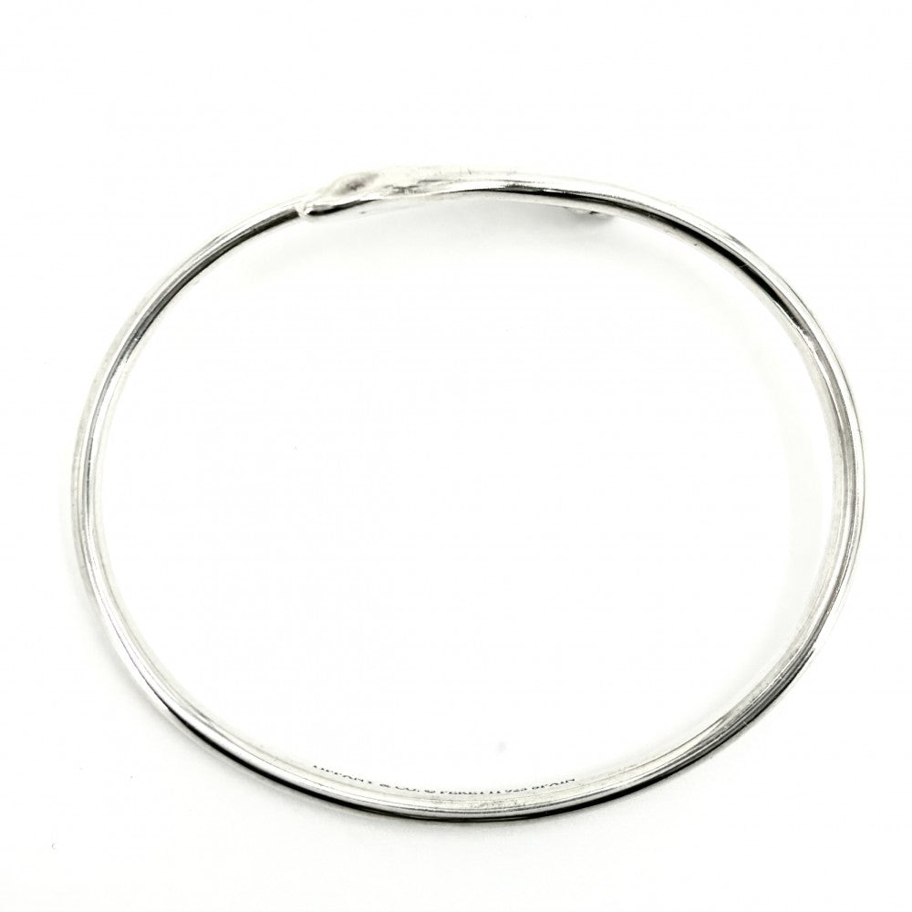 TIFFANY&Co. ティファニー バングル スネーク ブレスレット ジュエリー アクセサリー シルバー925 レディース 約21.2g【中古品】