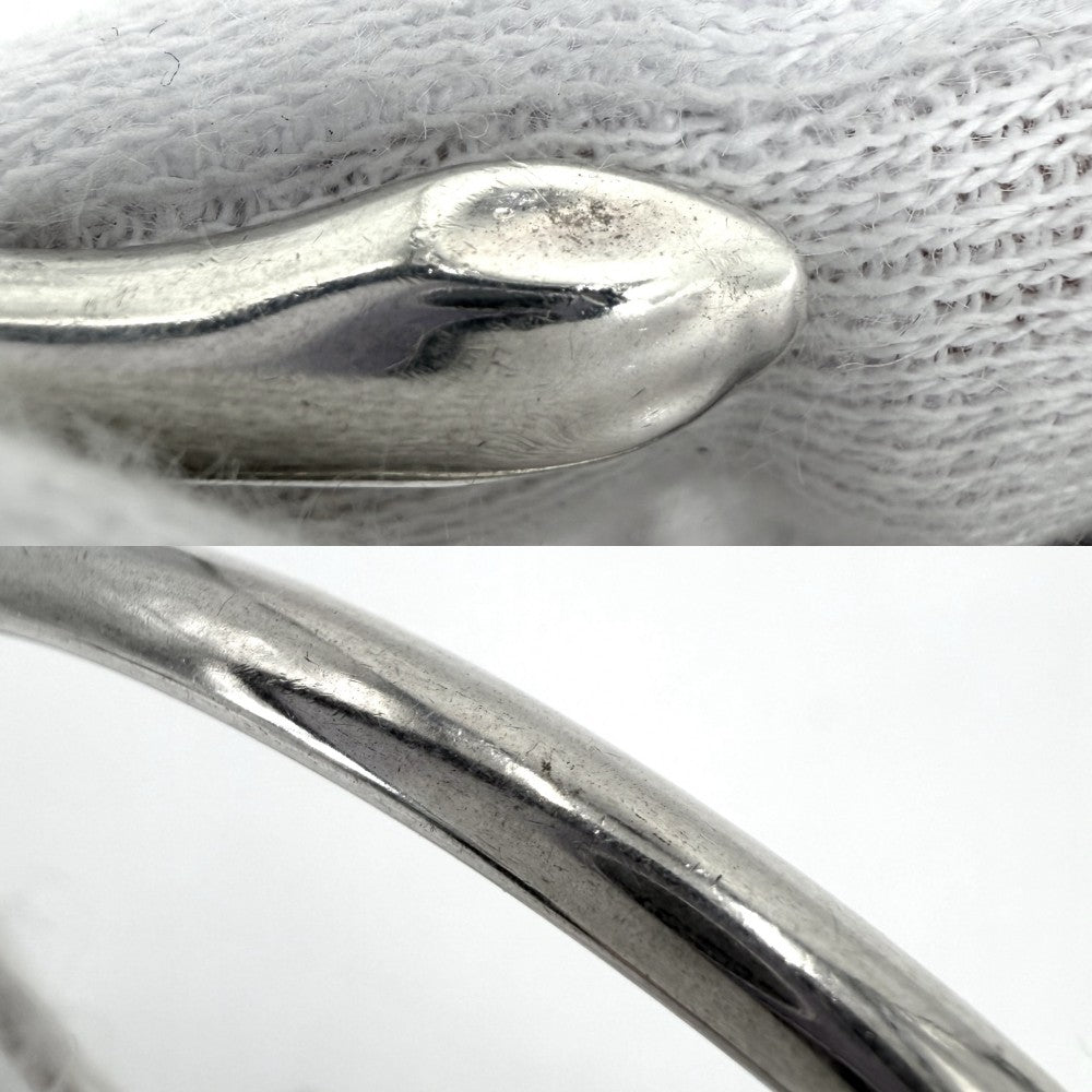 TIFFANY&Co. ティファニー バングル スネーク ブレスレット ジュエリー アクセサリー シルバー925 レディース 約21.2g【中古品】