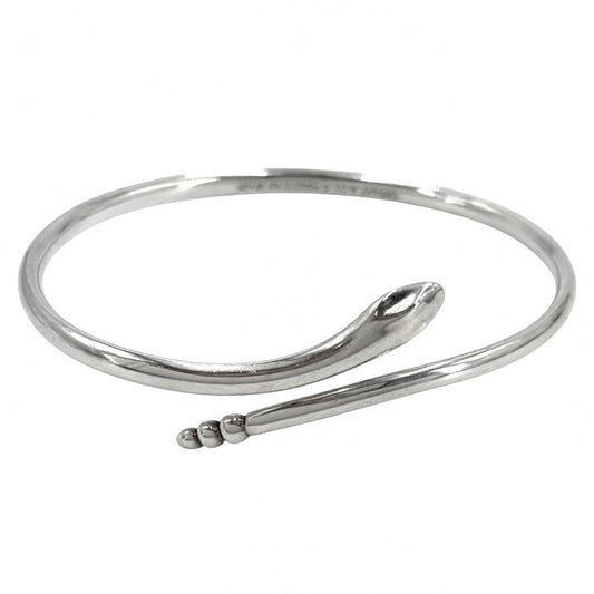 TIFFANY&Co. ティファニー バングル スネーク ブレスレット ジュエリー アクセサリー シルバー925 レディース 約21.2g【中古品】