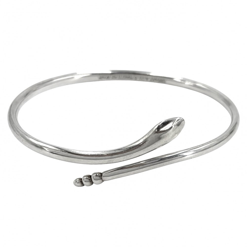 TIFFANY&Co. ティファニー バングル スネーク ブレスレット ジュエリー アクセサリー シルバー925 レディース 約21.2g【中古品】