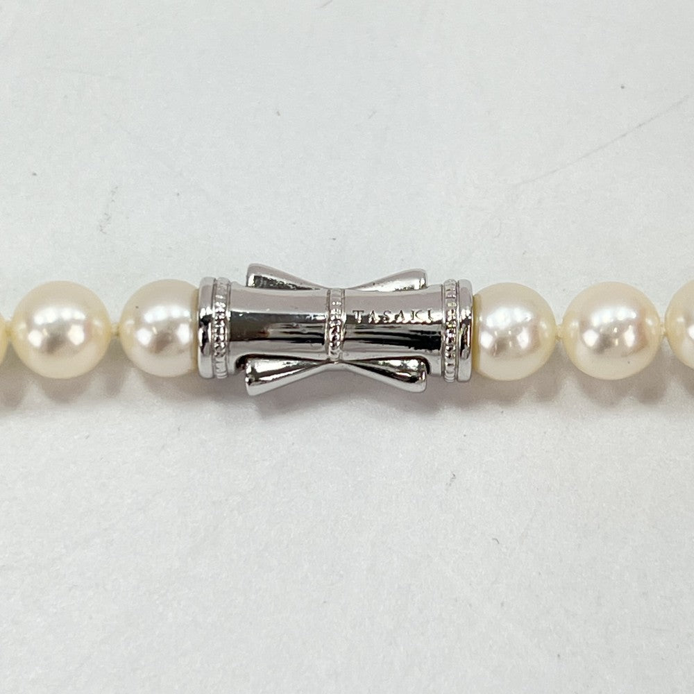 TASAKI タサキ ネックレス 真珠 ジュエリー アクセサリー ロングネックレス パール ホワイト 白 シルバー金具 レディース 約163.9g【中古品】