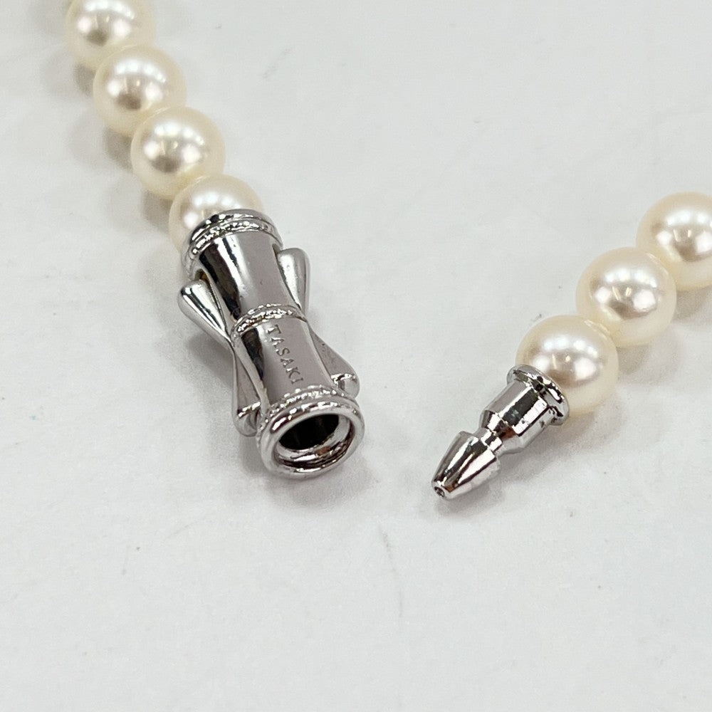 TASAKI タサキ ネックレス 真珠 ジュエリー アクセサリー ロングネックレス パール ホワイト 白 シルバー金具 レディース 約163.9g【中古品】