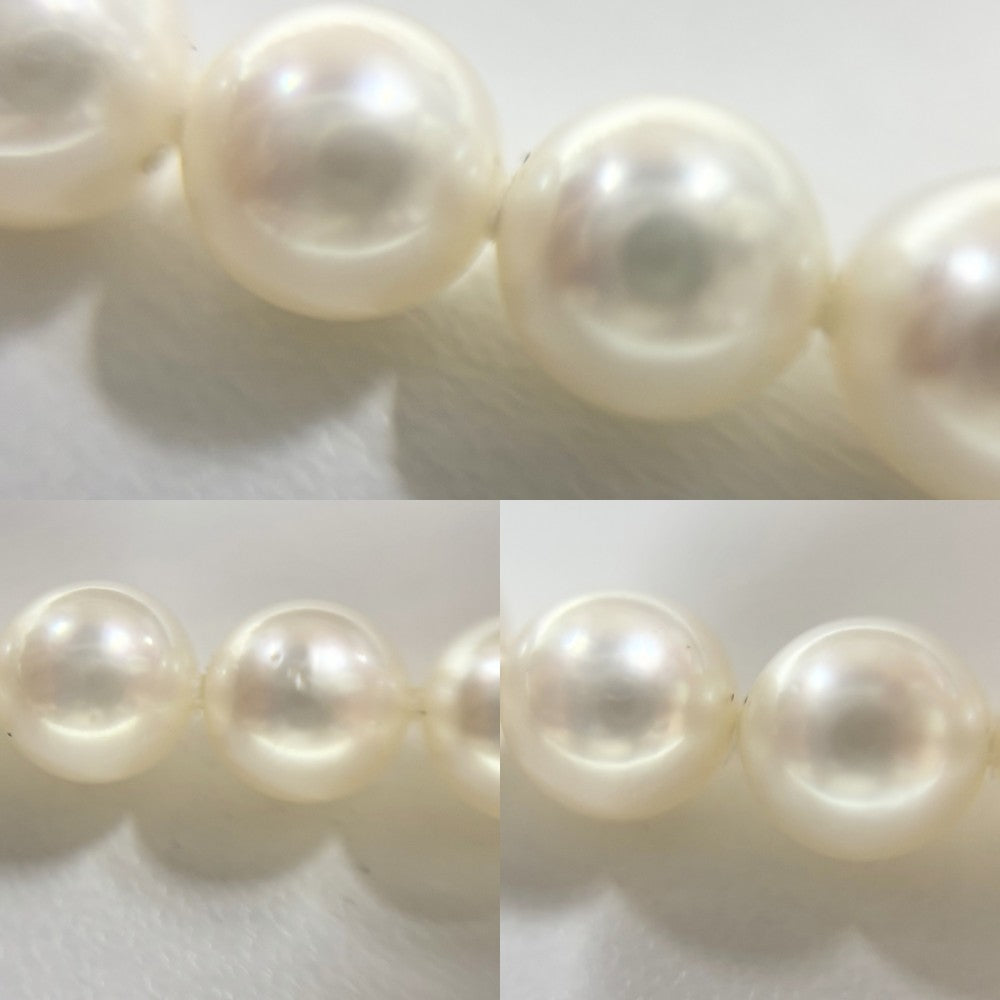 TASAKI タサキ ネックレス 真珠 ジュエリー アクセサリー ロングネックレス パール ホワイト 白 シルバー金具 レディース 約163.9g【中古品】