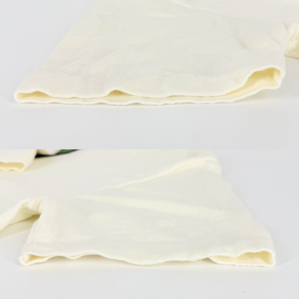 【開店SALE】 LOUIS VUITTON ルイヴィトン 半袖Ｔシャツ インタルシアジャカードダックニット 半袖ニット トップス 服 LOUIS VUITTON×NIGO RM221M F96 HMN04W M アイボリー 夏 コットン メンズ【中古品】